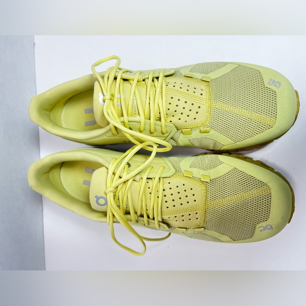 On Cloud X Women’s Size 10.5 Running Shoes Glade Citron Yellow Helion Training - Picture 5 of 16
